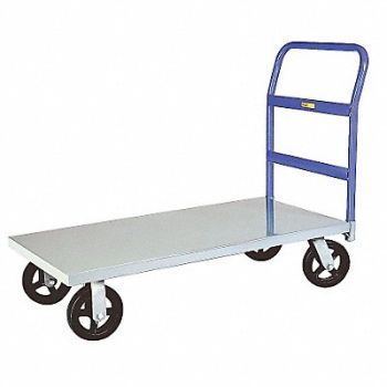LITTLE GIANT Platform Truck 72x30 Rubber Wheels, 19G875