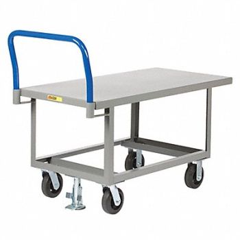 LITTLE GIANT Work Height Platform Truck 48inL x 30inW, 19G894