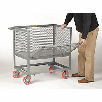 LITTLE GIANT Mesh Truck 40 in H 24 in W 53 in L, 19G909