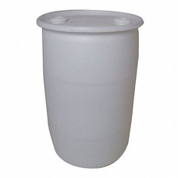 GRAINGER APPROVED Transport Drum Natural 90mil, 19H063