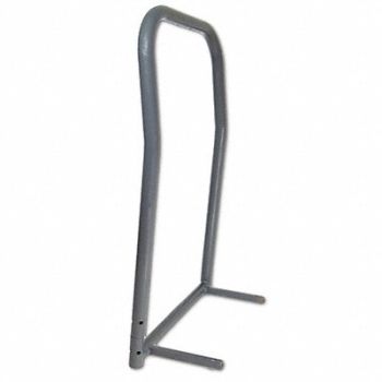 SNAP-LOC Push Bar Set 8 in L 20-1/2 in W Gray, 19H368