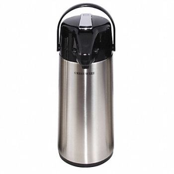 CRESTWARE Leaver Airpot SS Lined 3.0 Liter, 19H515