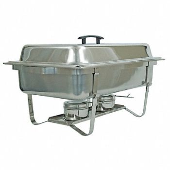 CRESTWARE Full Size Chafer With Stackable Frame, 19H543