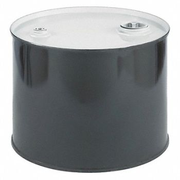 GRAINGER APPROVED Transport Drum Black 20ga 0.9mm, 19K302