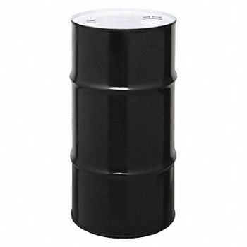 GRAINGER APPROVED Transport Drum Black 20ga 0.9mm, 1MLA5
