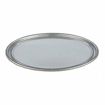 GRAINGER APPROVED Drum Cover Silver SS 55 gal, 43Y436