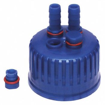 WHEATON Sterile Port Cap Kit 33-430mm Blue, 19KZ84