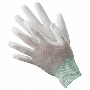 CONDOR G6632 Antistatic Glove S Nylon/Copper Fiber PR, 19L039
