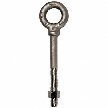 KEN FORGING Machinery Eye Bolt Shank D 1 1/2 in, 19L214