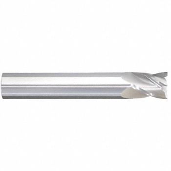 GRAINGER APPROVED Sq. End Mill Single End Carb 3/4, 19LA79