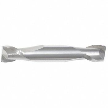 GRAINGER APPROVED Sq. End Mill Double End Carb 1/4, 19LU35