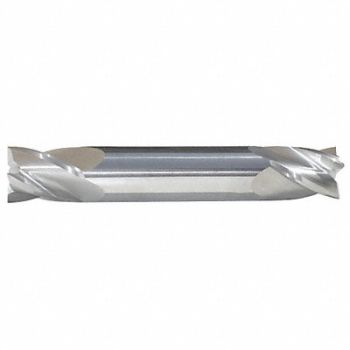 GRAINGER APPROVED Sq. End Mill Double End Carb 15/64, 19LU76