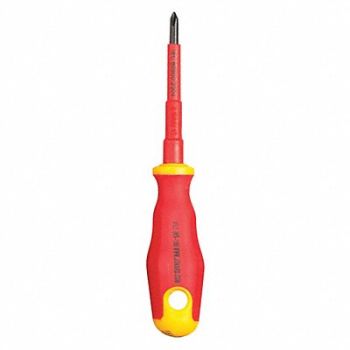 JONARD TOOLS Insulatd Screwdriver Phillips #1x3 Rnd, 19LY88