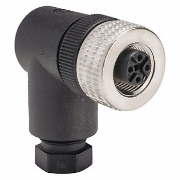 TELEMECANIQUE SENSORS Internal Thread Connector 5 Female, 19MJ02