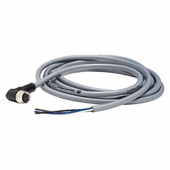 TELEMECANIQUE SENSORS Cordset 16.4 ft Gray 250VAC/300VDC, 19MJ24