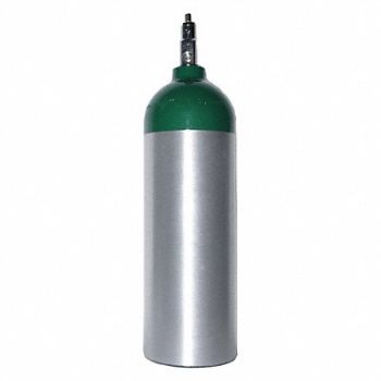 MERET PRODUCTS Jumbo Medical Oxygen Cylinder 398L, 19MN04