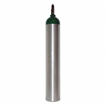 MERET PRODUCTS Medical Oxygen Cylinder 670L Aluminum, 19MN07