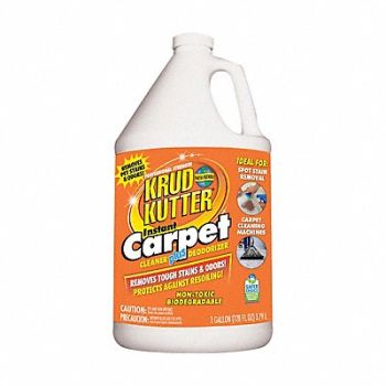 KRUD KUTTER Carpet Cleaner Jug 1 gal KrudKutter, 19MP83