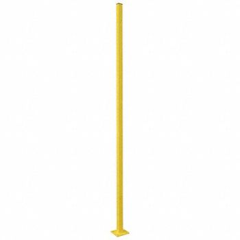 GRAINGER APPROVED In Line post 8 ft Yellow, 19N874
