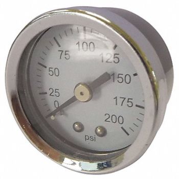 GRAINGER APPROVED Pressure Gauge, 19NA67