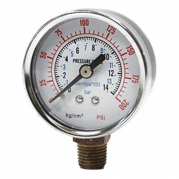 SPEEDAIRE Pressure Gauge PK2, 19NC23