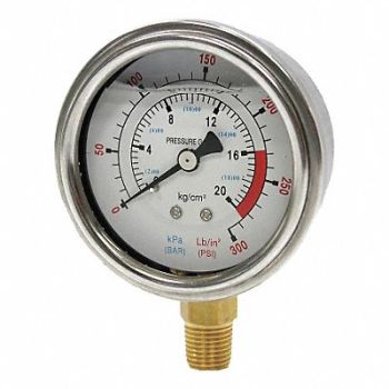 SPEEDAIRE Pressure Gauge, 19NC45