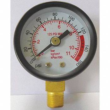 SPEEDAIRE Pressure Gauge, 19NC54