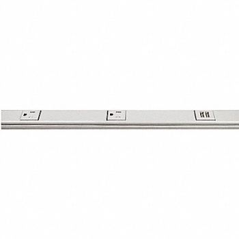 LEGRAND Prewired Raceway 12 Outlets 6 Ft USB, 19NH69