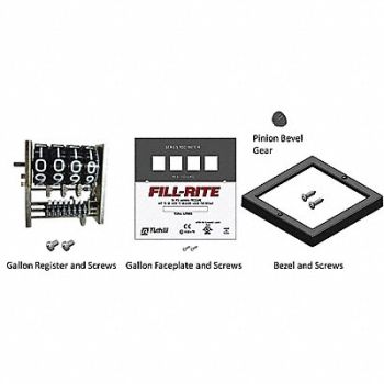 FILL-RITE Register and Faceplate Kit, 19NK96