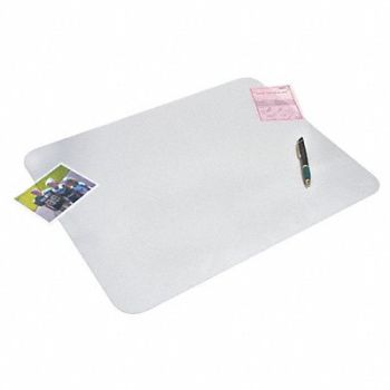 ARTISTIC Desk Pad Clear PVC 20 in x 36 in x 1mm, 19NU48