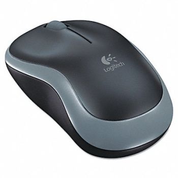 LOGITECH Mouse Wireless Optical Black, 19NY23