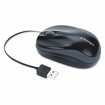 KENSINGTON Mouse Wired Optical Black, 19NY24