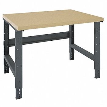TENNSCO Workbench Butcher Block 48 W 36 D, 19PA19