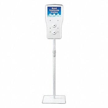 BEST SANITIZERS INC. Hand Sanitizer Floor Stand 1250mL White, 19RC57