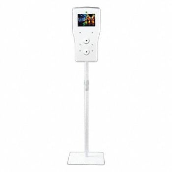 BEST SANITIZERS INC. Hand Sanitizer Floor Stand 1250mL White, 19RC59