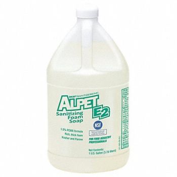 BEST SANITIZERS INC. Foam Hand Soap 1 gal Unscented PK4, 19RC61