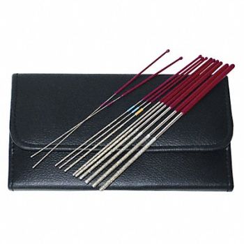 IPA Round Micro Files 12 Pieces 5 L, 19RE91