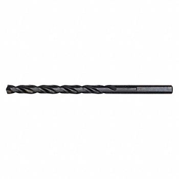 MILWAUKEE Drill Bit 13/64 in Black Oxide, 19RK25