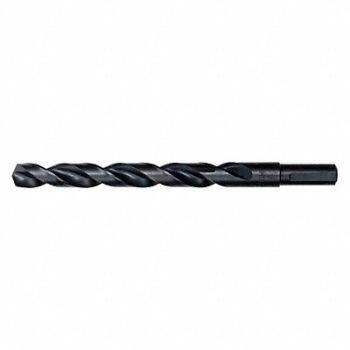 MILWAUKEE Drill Bit 7/16 in Black Oxide, 19RK40