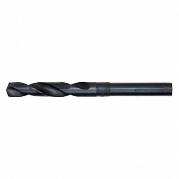 MILWAUKEE Drill Bit 9/16 in Black Oxide, 19RK46
