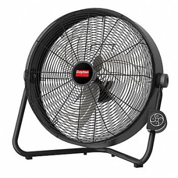 DAYTON Floor Fan 20 Dia 2460/2590/2815 CFM, 19RR53