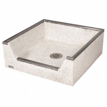 TERRAZZO-WARE TerrazzoWare MopSink Squr 28inx28inx4in, 19RU57