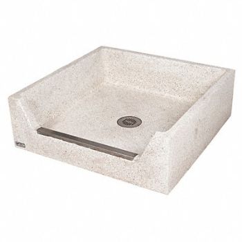 TERRAZZO-WARE TerrazzoWare MopSink Squr 32inx32inx4in, 19RU58