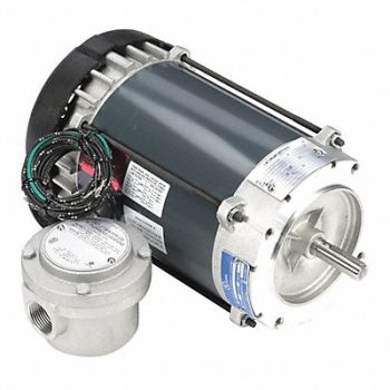 MARATHON MOTORS Motor 1/2 HP 1725 rpm 56C 208-230/460V, 19RW14