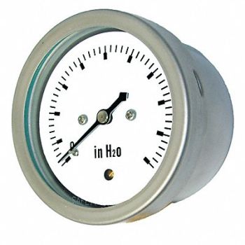PIC GAUGES Low Pressure Gauge Capsule 0 to 60in H2O, 19RZ46