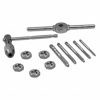 IRWIN HANSON Tap/Die Set 12pc Metric, 19T154