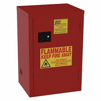 JAMCO Paints and Inks Cabinet 18 gal Red, 515X50