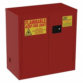 JAMCO Paints and Inks Cabinet 30 gal Red, 515X52