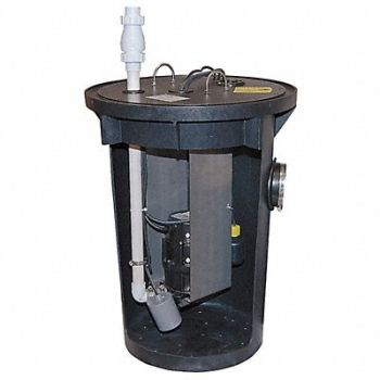 ZOELLER 1/2 HP Grinder Pump System 115VAC, 19T429