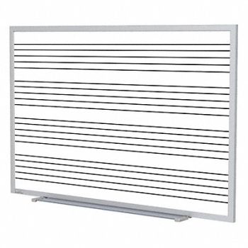 GHENT DryErase Brd Magnetic Porcelain 72-1/2 W, 48GD16